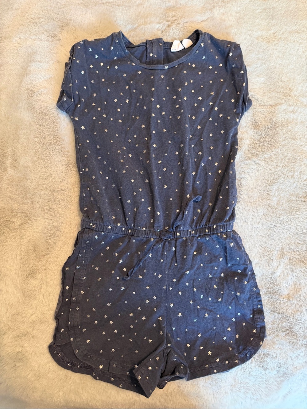 GAP Navy Star-Print Short Romper